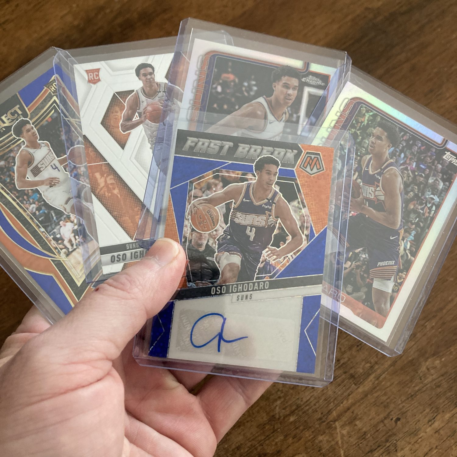 oso ighodaro lot of basketball cards, rookie rc auto - instant collection bundle pack