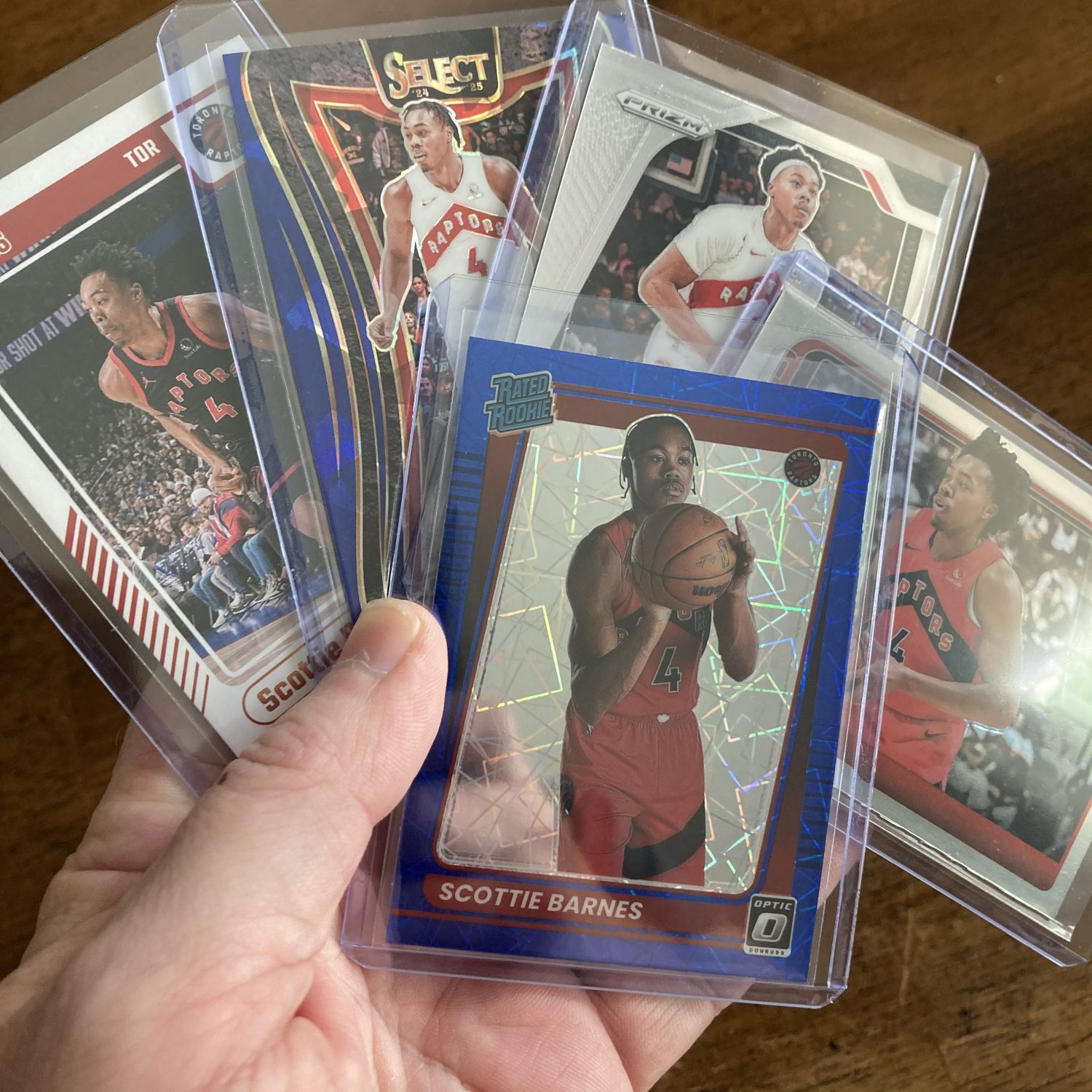 scottie barnes lot of basketball cards, rookie rc - instant collection bundle pack