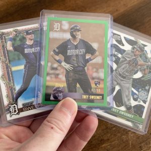 trey sweeney lot of baseball cards, rookie rc - instant collection bundle pack