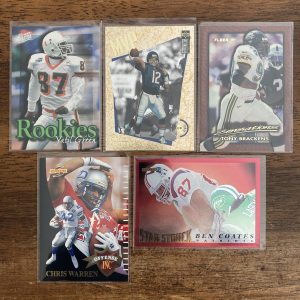 lot of vintage 90s insert and parallel football cards - instant collection bundle pack