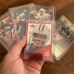 lot of vintage 90s insert and parallel football cards - instant collection bundle pack