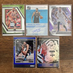 ben simmons lot of basketball cards, auto autograph - instant collection bundle pack