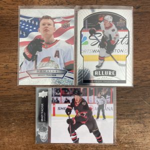 brady tkachuk lot of hockey cards - instant collection bundle pack