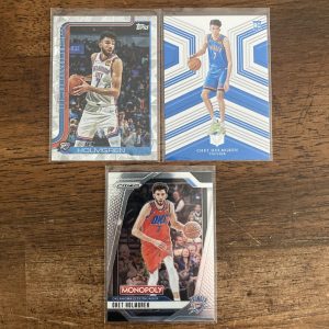 chet holmgren lot of basketball cards, rookie rc - instant collection bundle pack