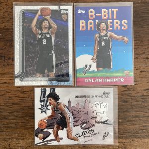 dylan harper lot of basketball cards, rookie rc - instant collection bundle pack