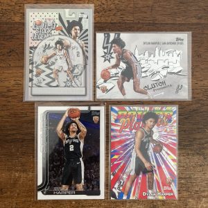 dylan harper lot of basketball cards, rookie rc - instant collection bundle pack