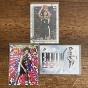 dylan harper lot of basketball cards, rookie rc - instant collection bundle pack