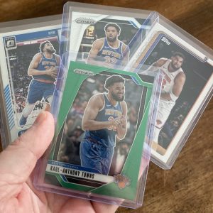 karl-anthony towns lot of basketball cards - instant collection bundle pack
