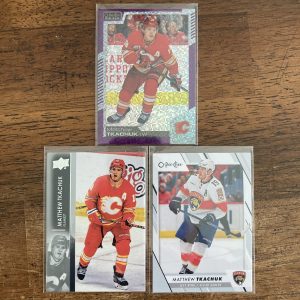 matthew tkachuk lot of hockey cards - instant collection bundle pack