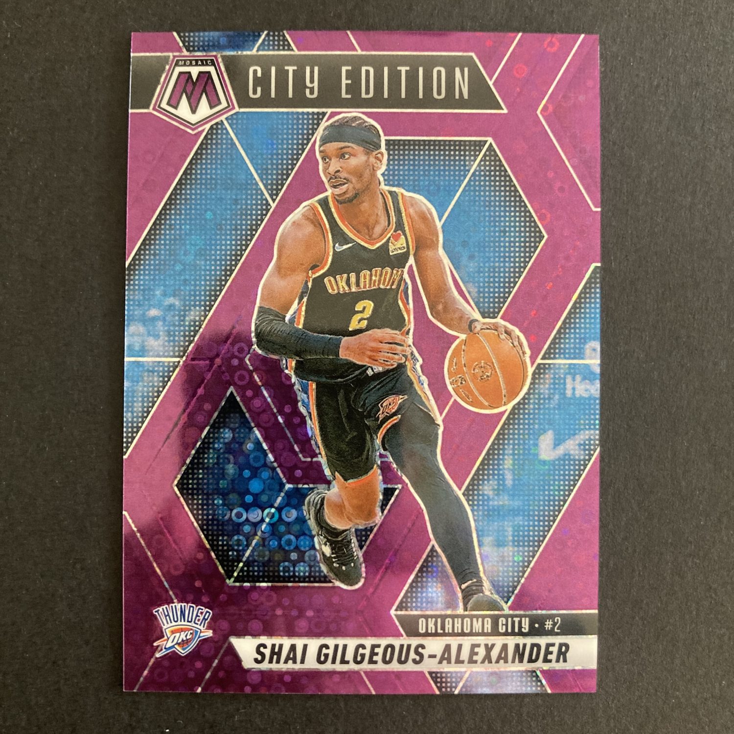 Shai Gilgeous-Alexander Pack w/Fast Break Purple /50, Lot of 4 Basketball Cards, SGA (inv4) - Image 4