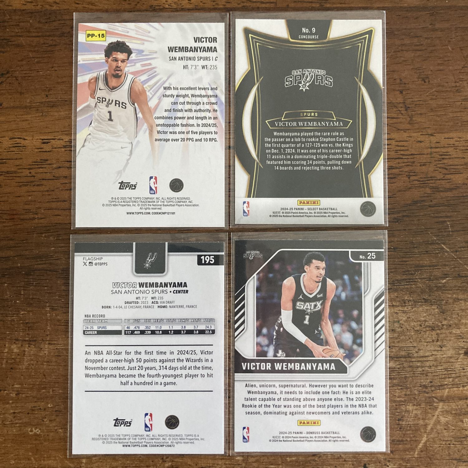 victor wembanyama lot of basketball cards - instant collection bundle pack