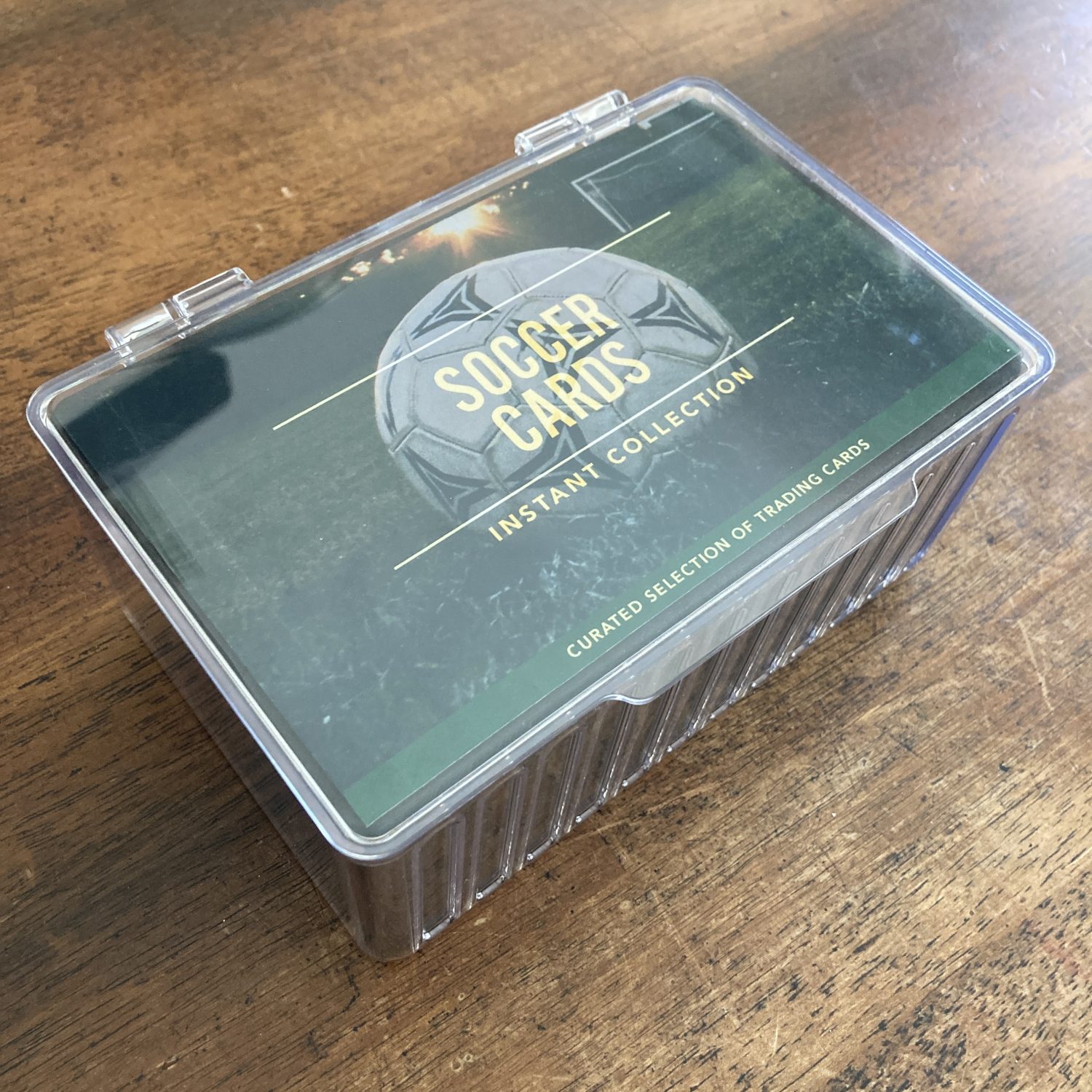 curated box pack of soccer cards - instant collection bundle lot