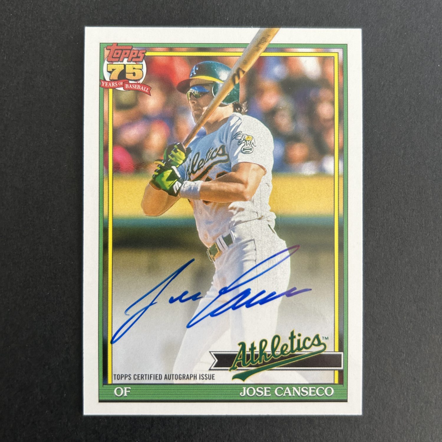 Jose Canseco Box Pack w/Autograph, Lot of 28 Baseball Cards, Vintage 80s-90s, Instant Collection - Image 5
