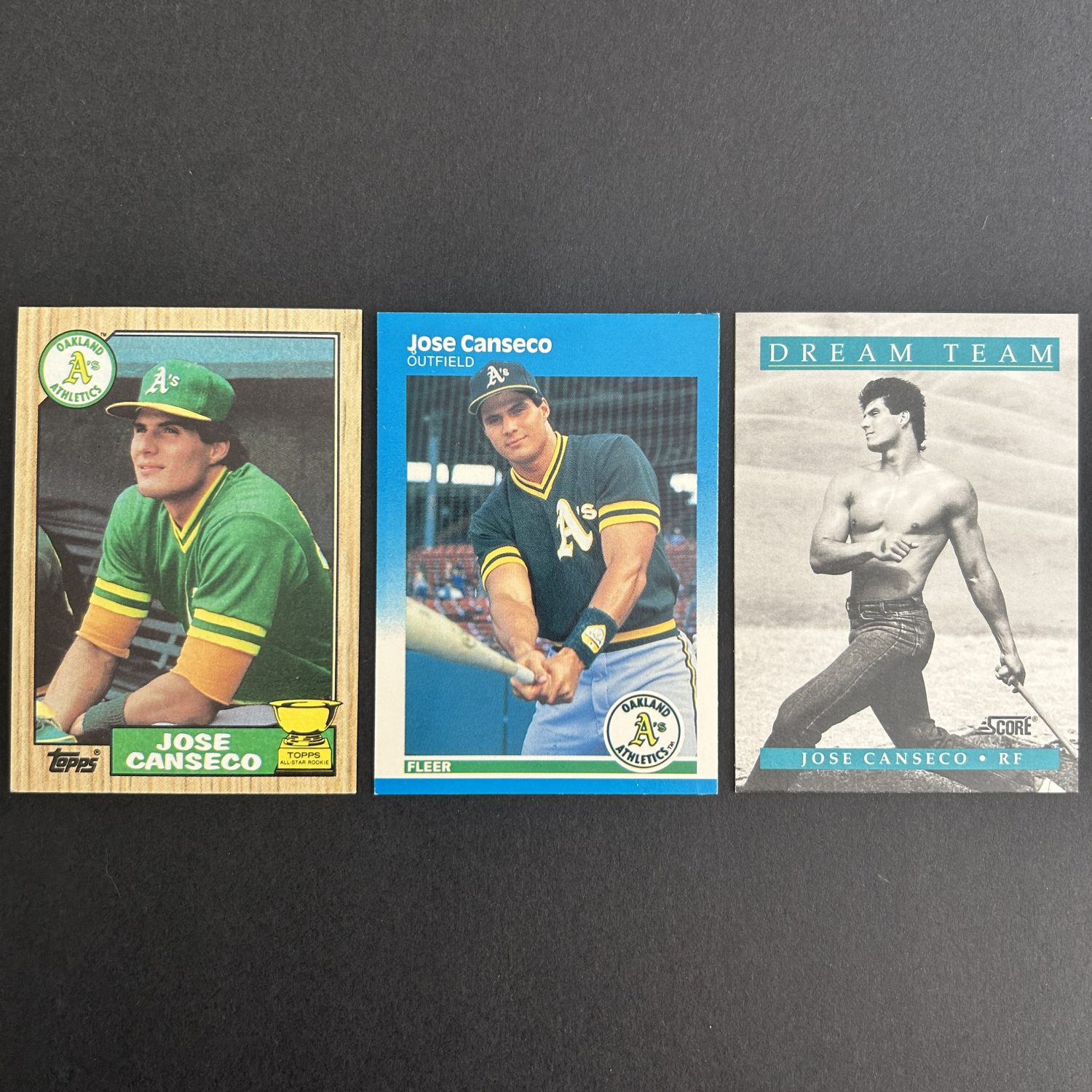 Jose Canseco Box Pack w/Autograph, Lot of 28 Baseball Cards, Vintage 80s-90s, Instant Collection - Image 7