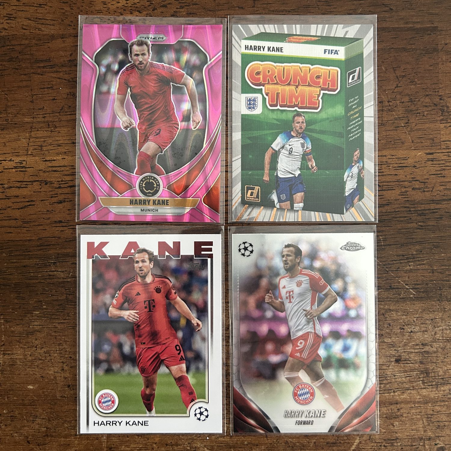 harry kane lot of soccer cards - instant collection bundle pack