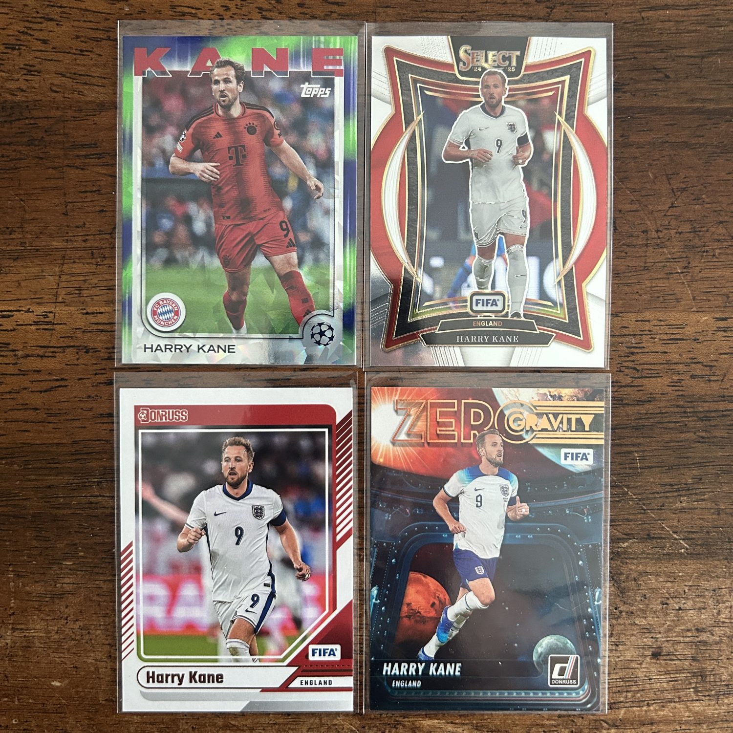 harry kane lot of soccer cards - instant collection bundle pack
