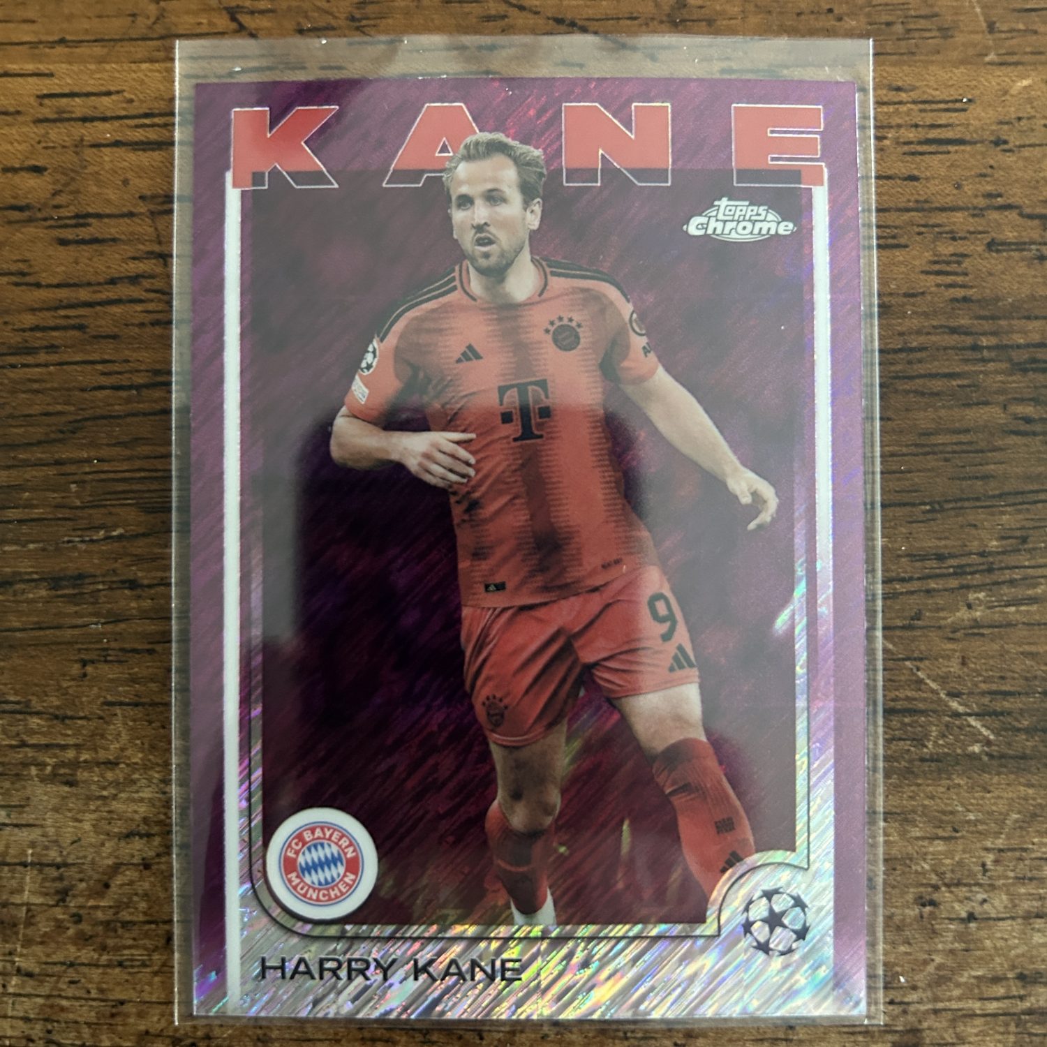 Harry Kane Pack w/Magenta Shimmer Refractor, Lot of 4 Soccer Cards, Curated Selection (619_3) - Image 4