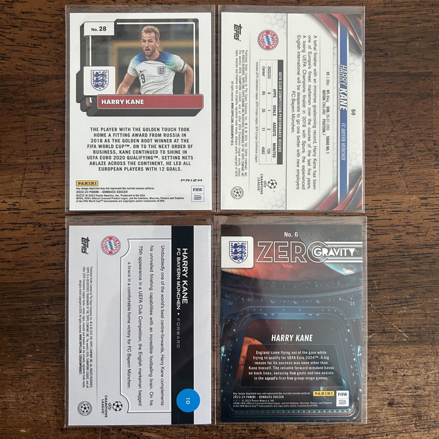 harry kane lot of soccer cards - instant collection bundle pack