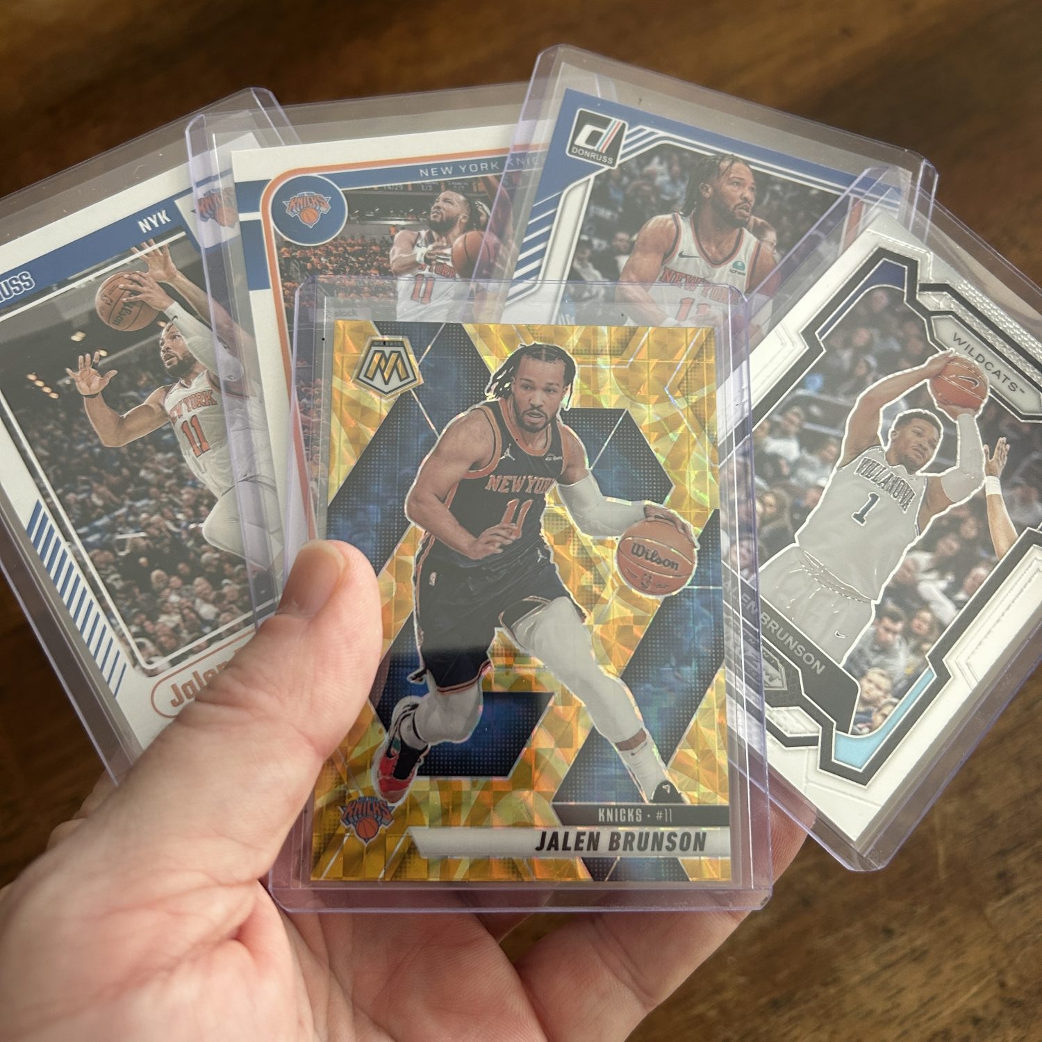 jalen brunson lot of basketball cards - instant collection bundle pack