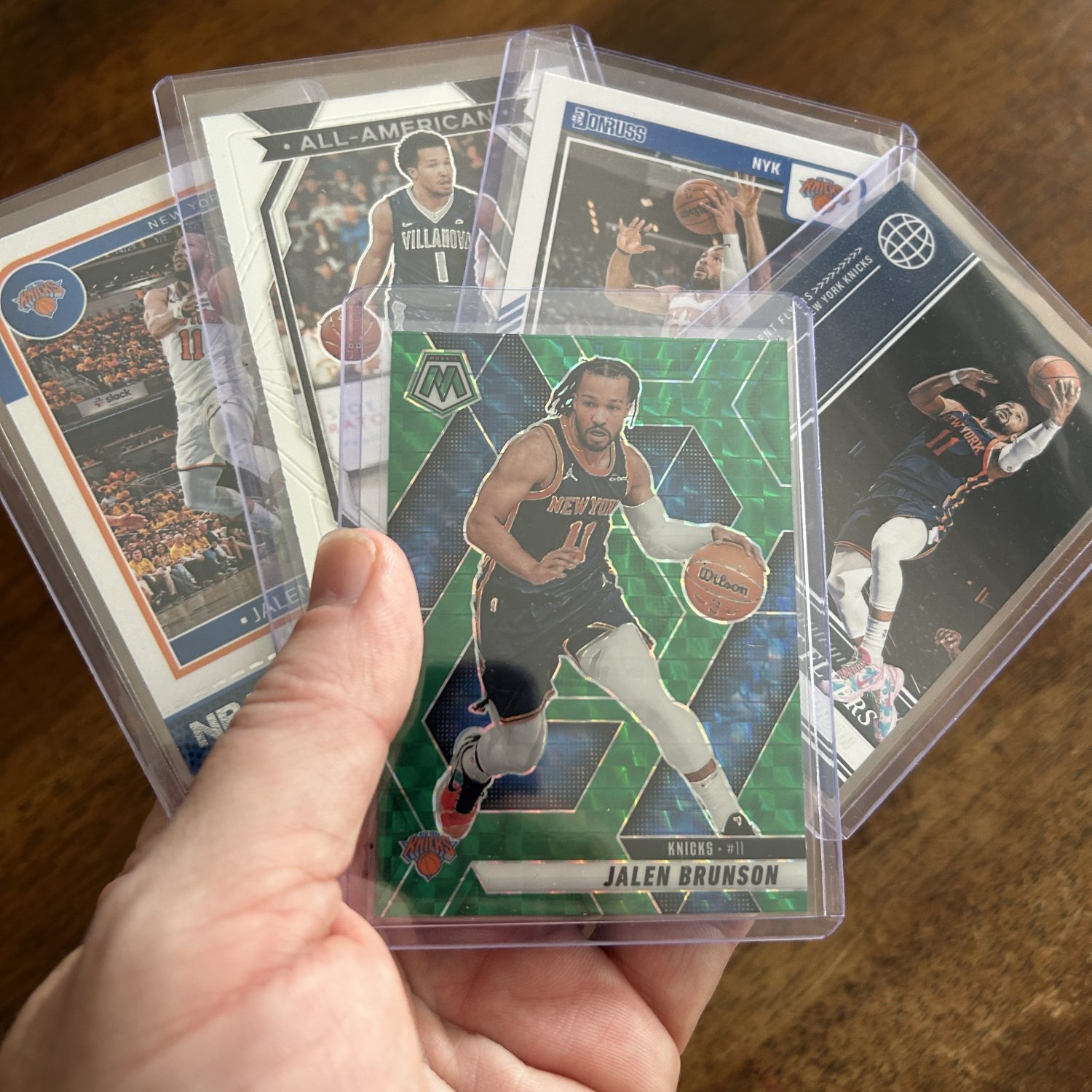 jalen brunson lot of basketball cards - instant collection bundle pack