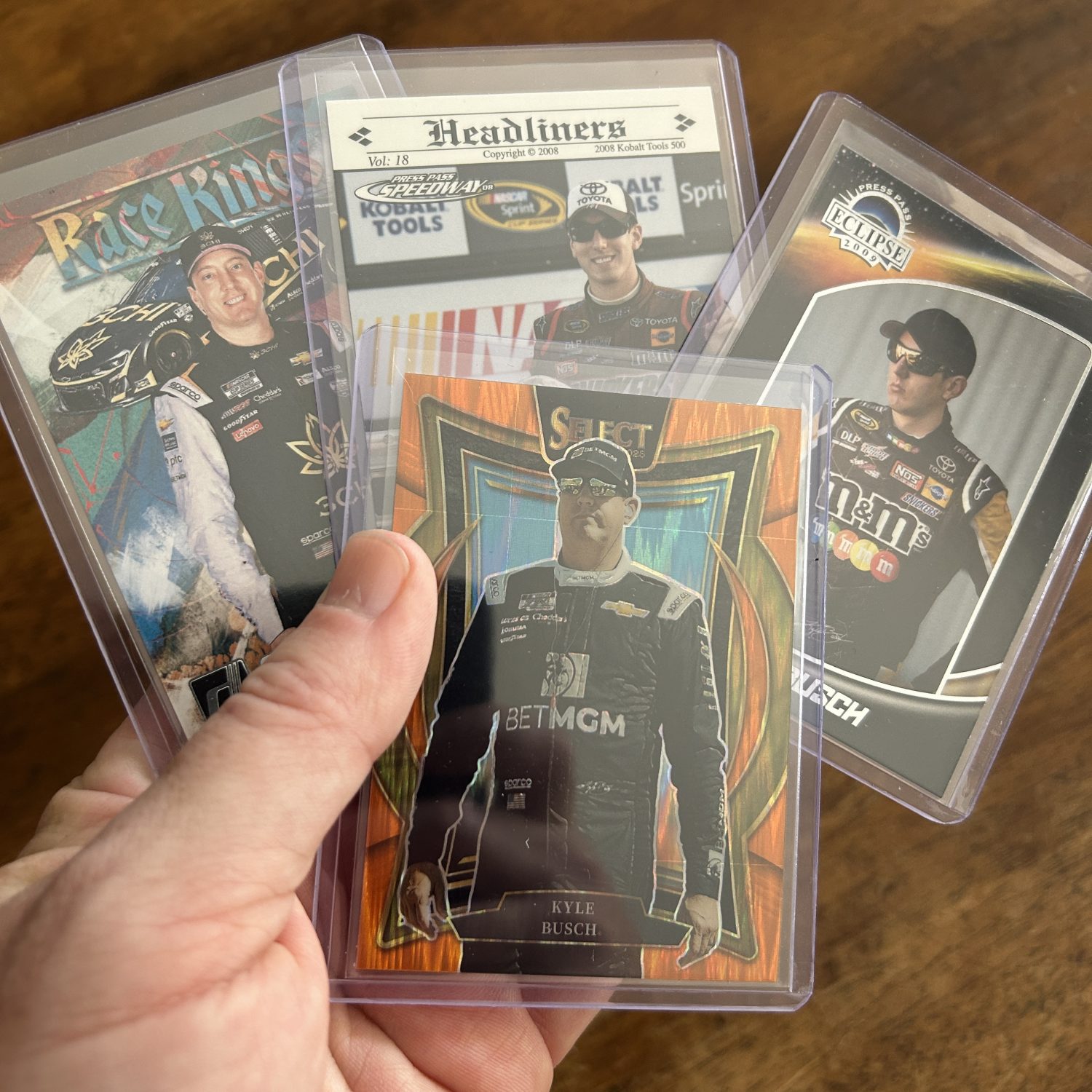 kyle busch lot of racing cards, RIP, Legend - instant collection bundle pack
