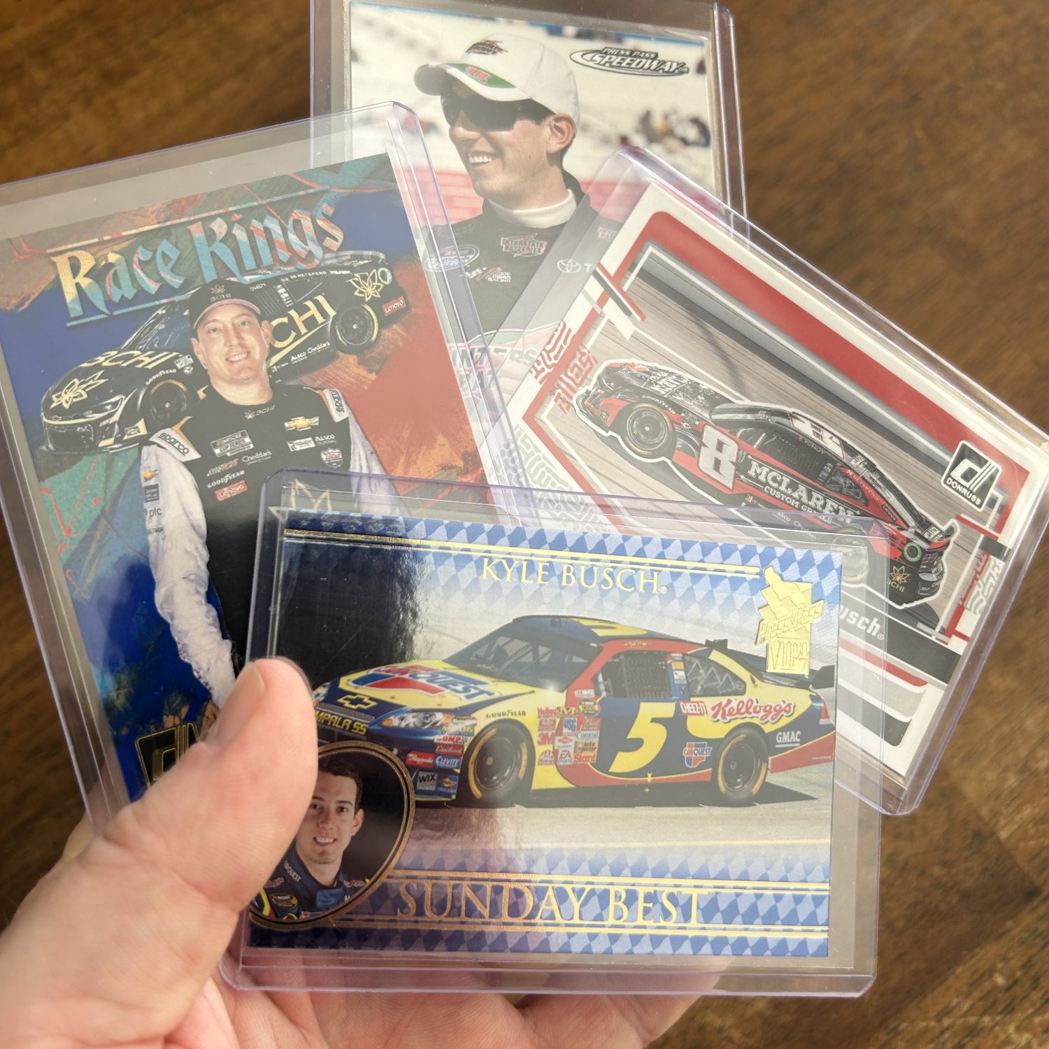 kyle busch lot of racing cards, RIP, Legend - instant collection bundle pack