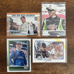 kyle busch lot of racing cards, RIP, Legend - instant collection bundle pack