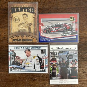 kyle busch lot of racing cards, RIP, Legend - instant collection bundle pack