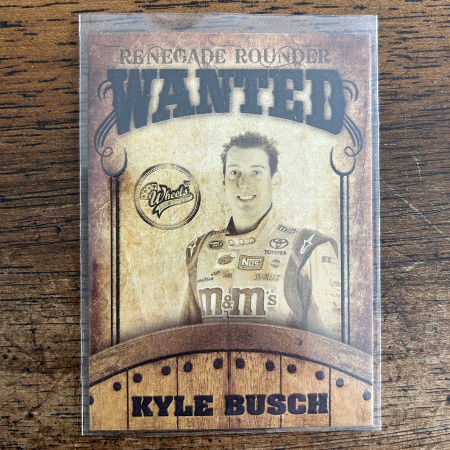 Kyle Busch Pack w/Wanted Insert & Parallel, Lot of 4 Racing Cards, RIP (inv6) - Image 4