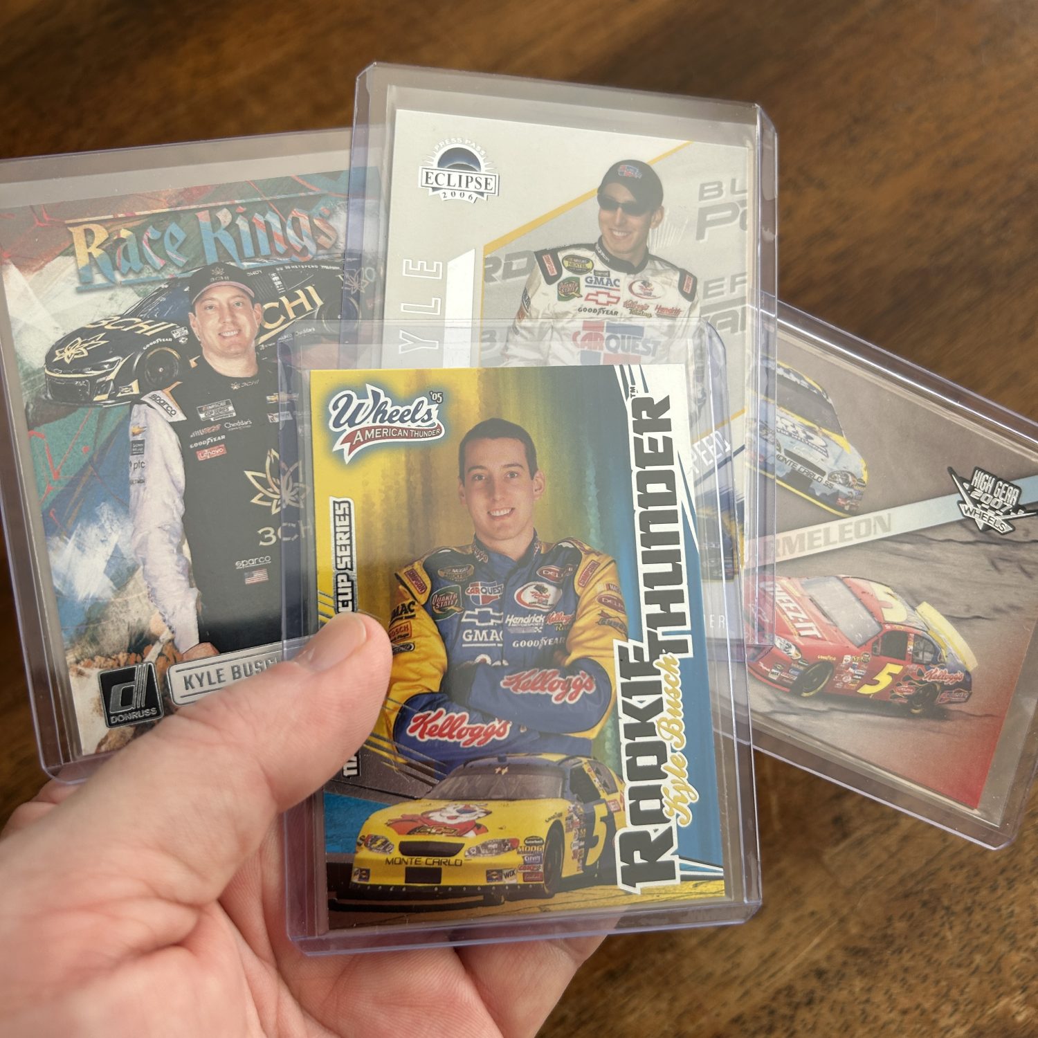 kyle busch lot of racing cards, RIP, Legend, rookie rc - instant collection bundle pack