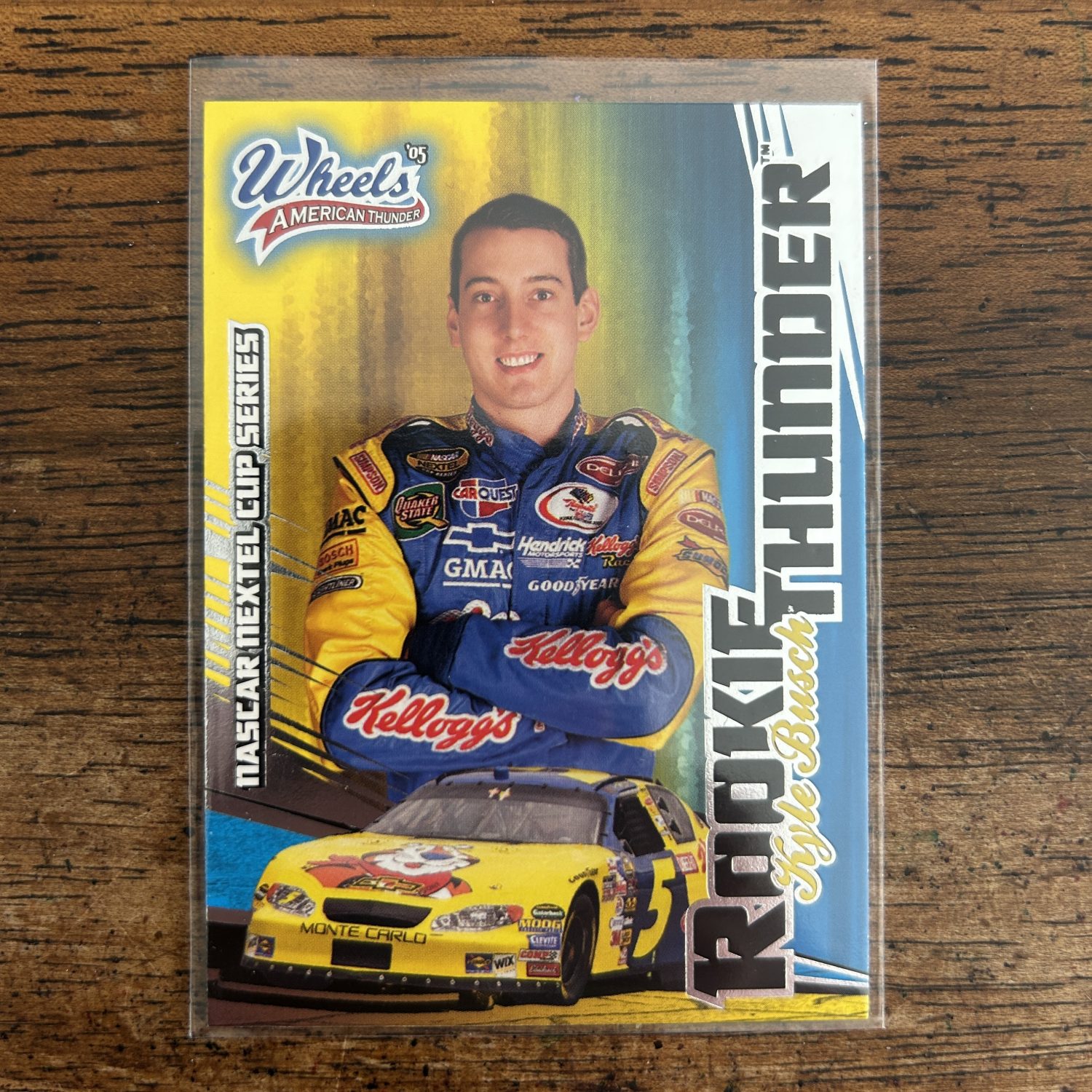 Kyle Busch Pack w/Rookie Thunder RC & Parallel, Lot of 4 Racing Cards, RIP (inv8) - Image 4