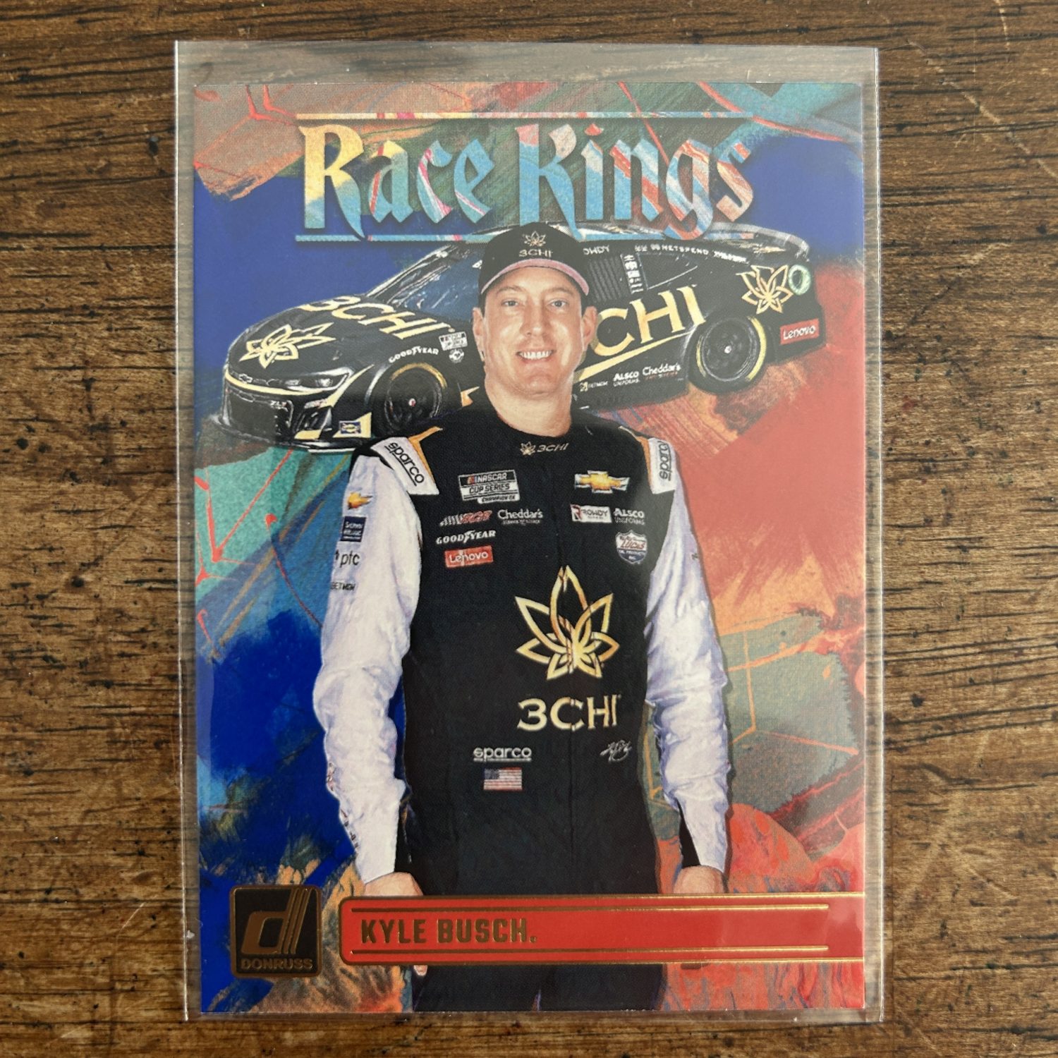 Kyle Busch Pack w/Rookie Thunder RC & Parallel, Lot of 4 Racing Cards, RIP (inv8) - Image 6