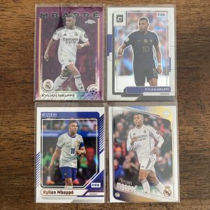 kylian mbappe lot of soccer cards, - instant collection bundle pack