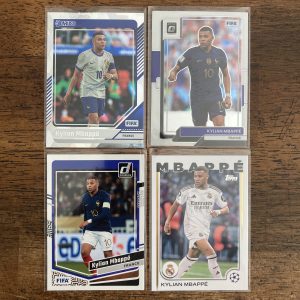 kylian mbappe lot of soccer cards - instant collection bundle pack