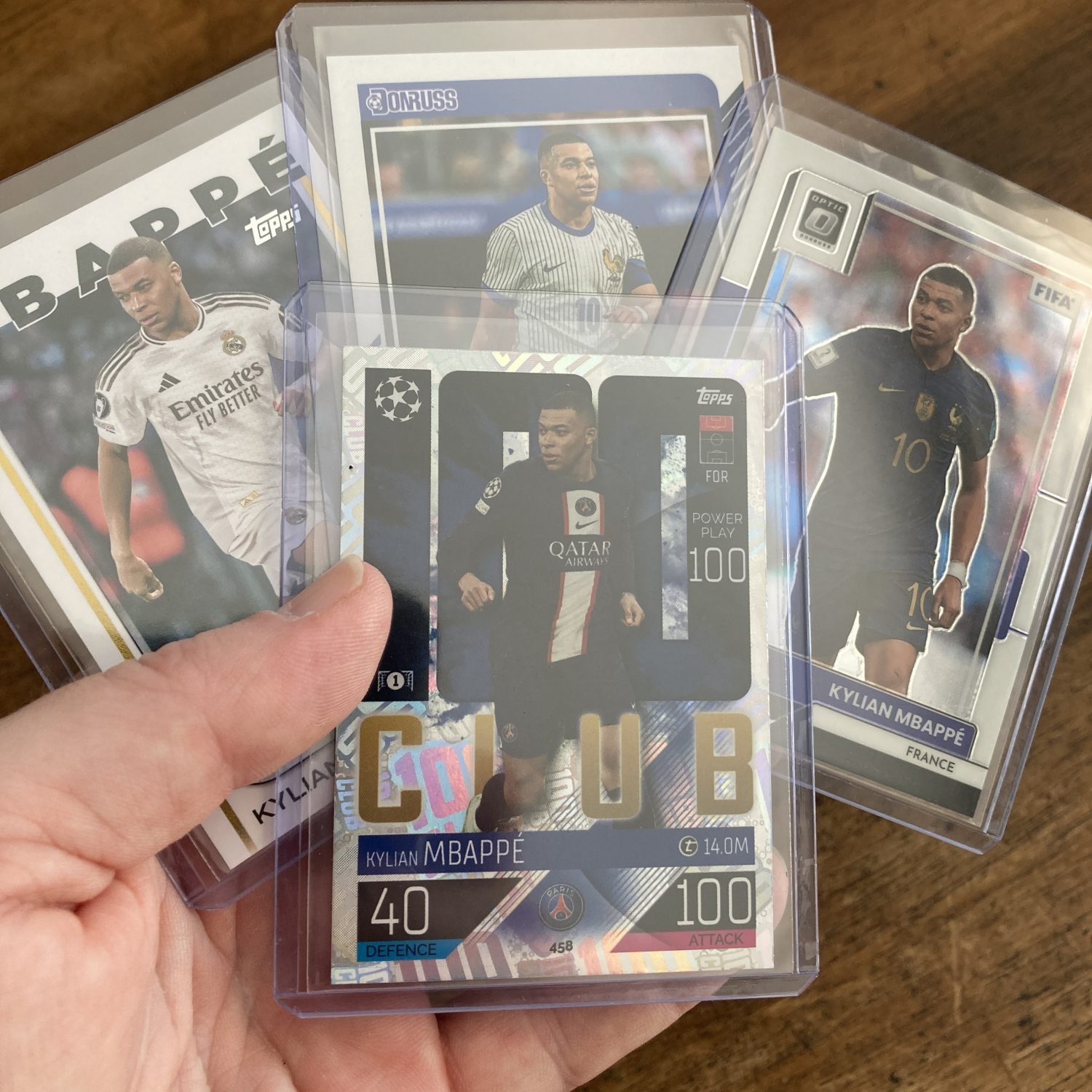 kylian mbappe lot of soccer cards - instant collection bundle pack