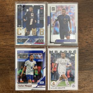 kylian mbappe lot of soccer cards - instant collection bundle pack