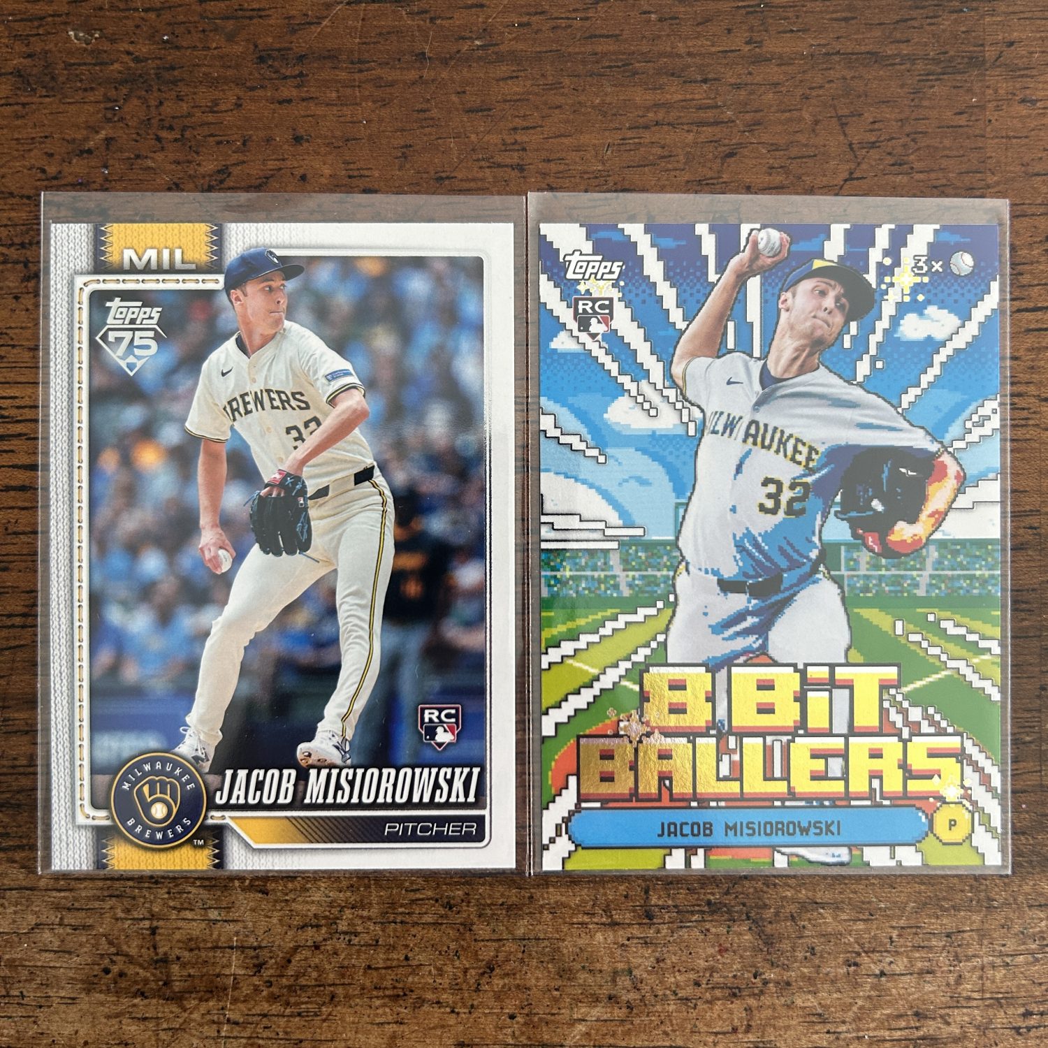 jacob misiorowski lot of baseball cards, rookie rc - instant collection bundle pack