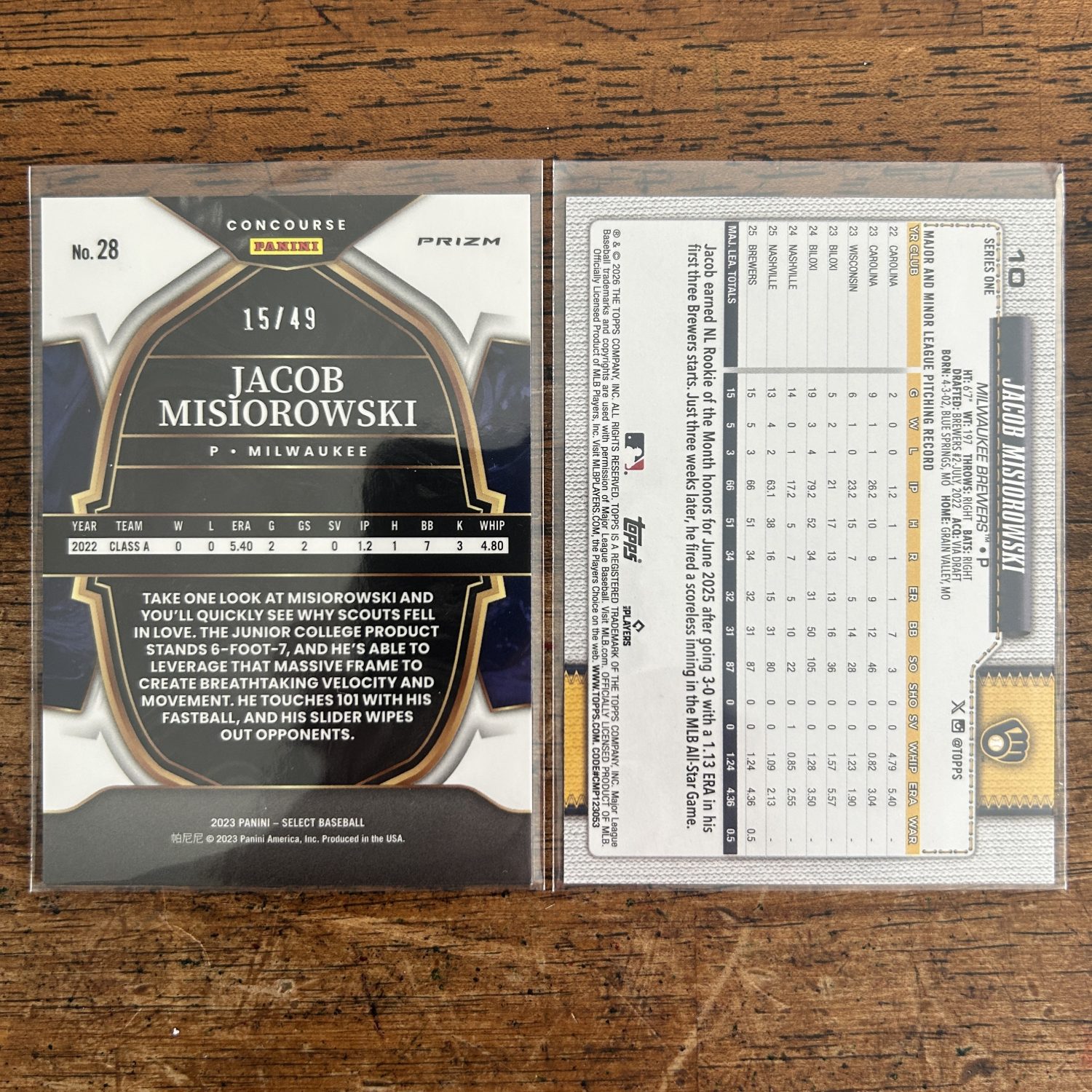 jacob misiorowski lot of baseball cards, rookie rc - instant collection bundle pack