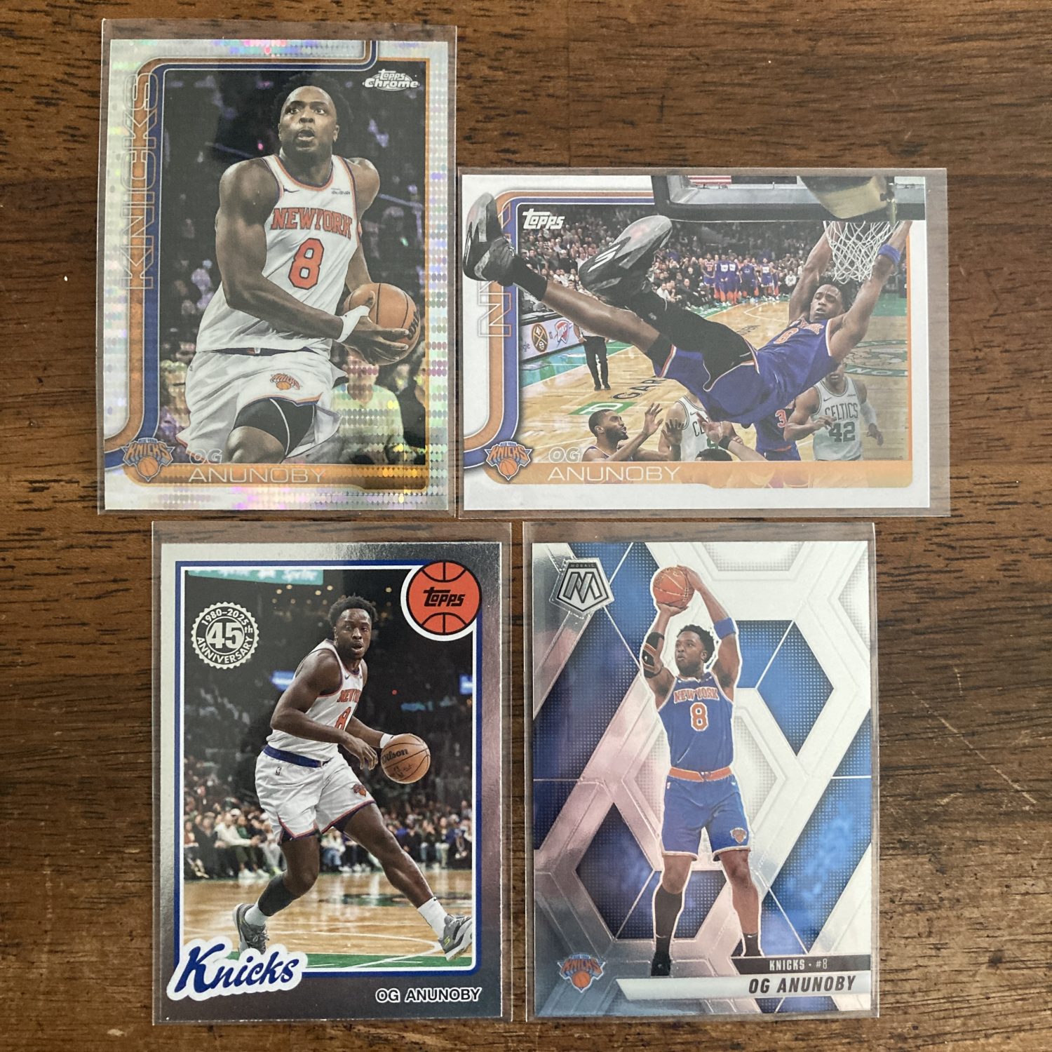 og anunoby lot of basketball cards - instant collection bundle pack