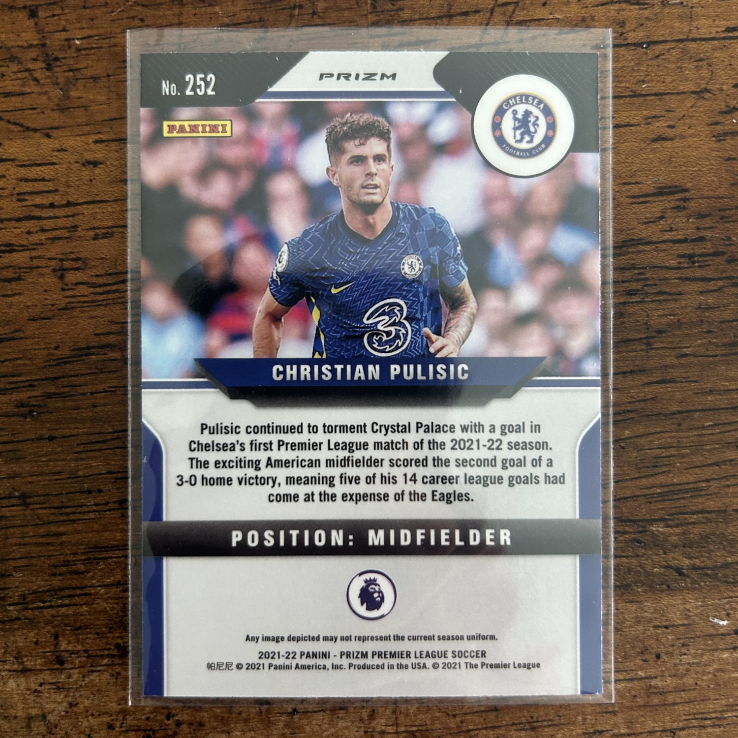 Christian Pulisic Pack w/Red White Blue Prizm, Lot of 5 Soccer Cards (616_1) - Image 5