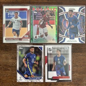 christian pulisic lot of soccer cards - instant collection bundle pack