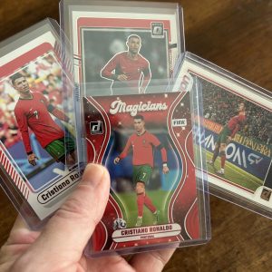 cristiano ronaldo lot of soccer cards, - instant collection bundle pack
