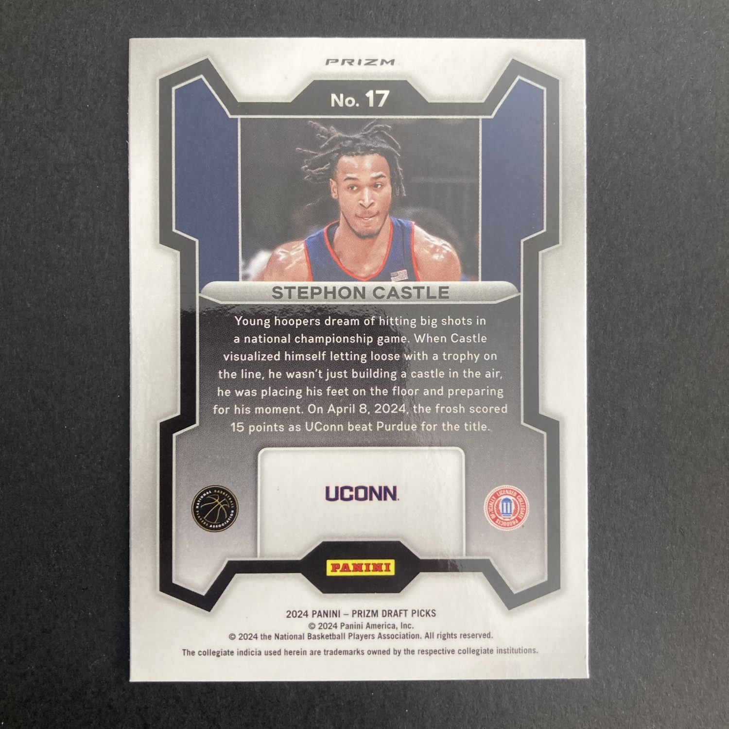 Stephon Castle Pack w/Red Ice Prizm RC, Lot of 3 Basketball Cards, Rookie (68_1) - Image 5