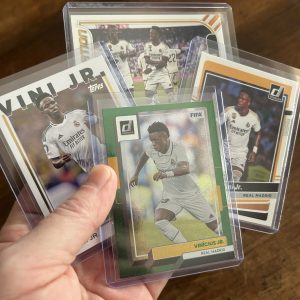 vini jr lot of soccer cards, vinicius junior - instant collection bundle pack