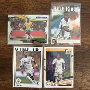 vini jr lot of soccer cards, vinicius junior - instant collection bundle pack