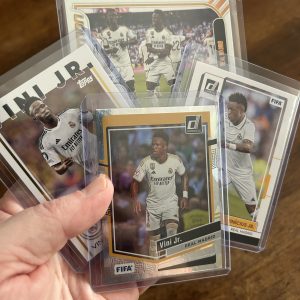 vini jr lot of soccer cards, vinicius junior - instant collection bundle pack