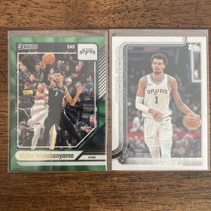 victor wembanyama lot of basketball cards - instant collection bundle pack