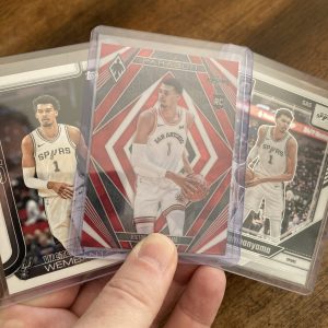 victor wembanyama lot of basketball cards, rookie rc - instant collection bundle pack