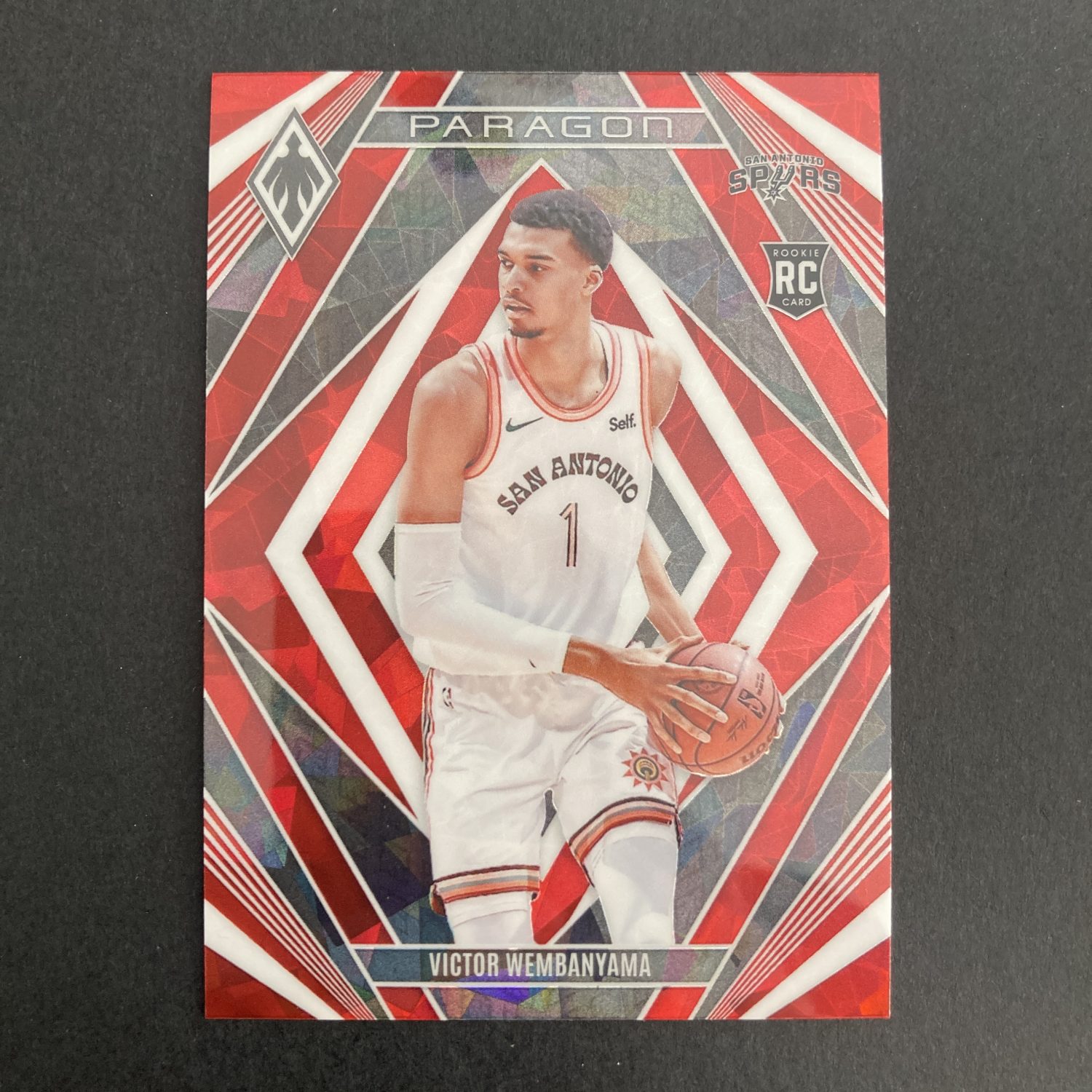 Victor Wembanyama Pack w/RC Red Ice Prizm Insert, Lot of 3 Basketball Cards, Wemby Rookie (68_5) - Image 4
