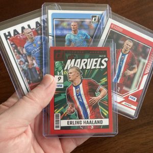erling haaland lot of soccer cards - instant collection bundle pack